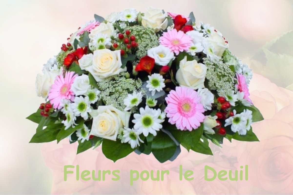 fleurs deuil VOISSANT